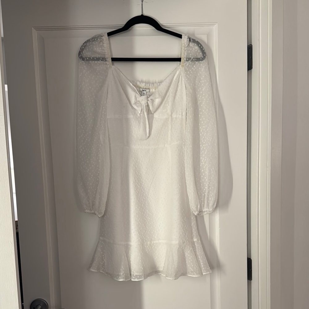 Nordstrom white mini dress